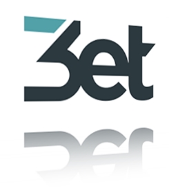 El logotipo de 3et en perspectiva