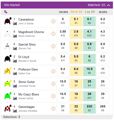 Betdaq es experto en apuestas hípicas