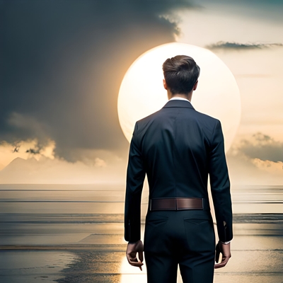 Uno de espaldas al sol, evaluando los riesgos